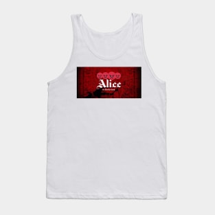 Alice with red background Tank Top